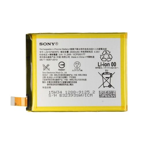 Batterie Li-Ion Lis1579erpc 2930mah Pour Sony Xperia Z3+ / Z4 / C5 / C5 Ultra