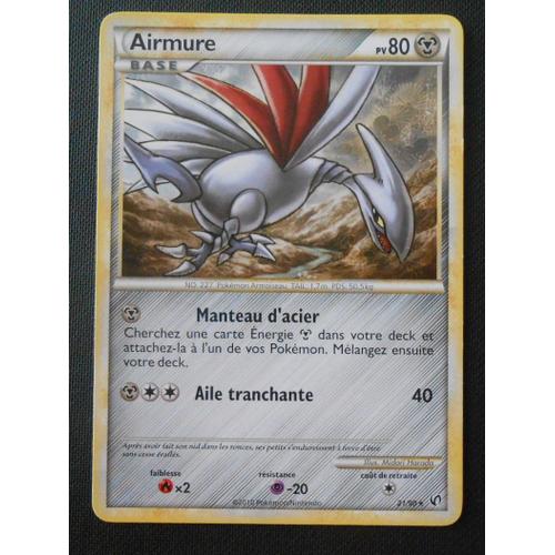 Pokémon - 21/90 - Airmure - Heartgold Soulsilver Indomptable - Rare