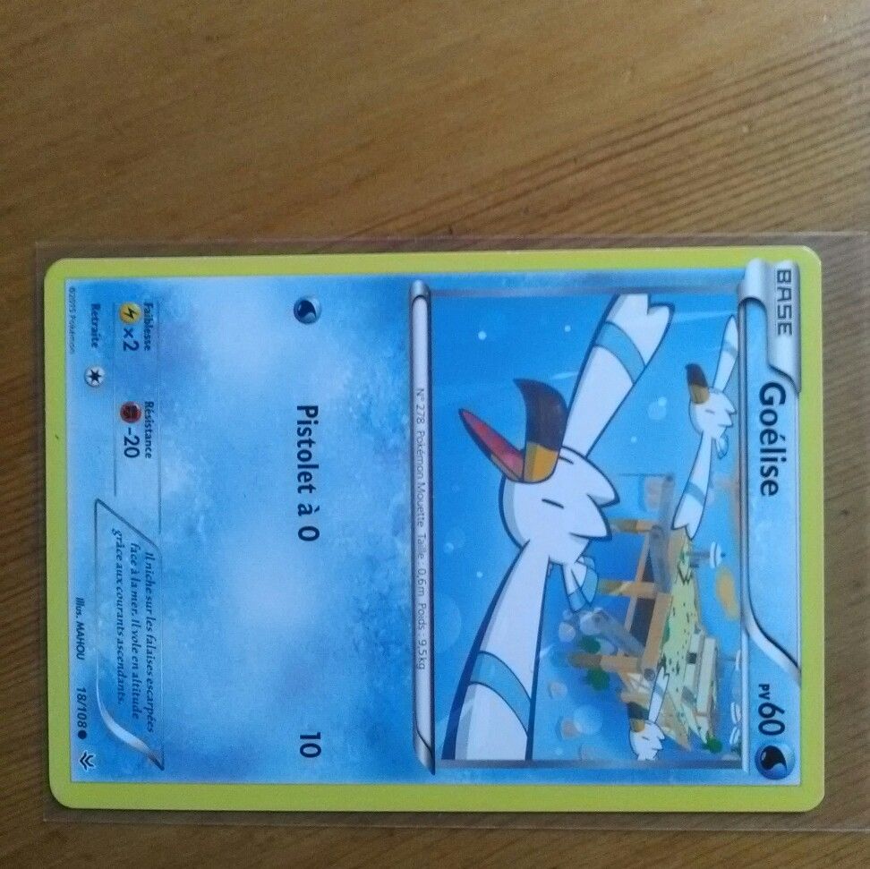 Carte Pokémon Goelise 18/108 Ciel Rugissant