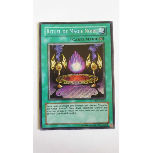 Rituel De Magie Noire Secret Rare Pp01-Fr002