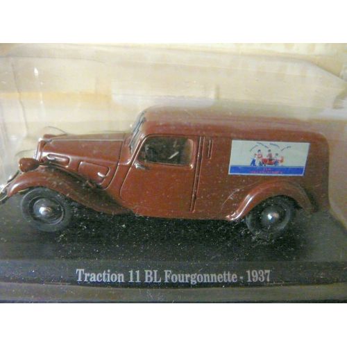 Voiture Miniature 1/43 Traction 11 Bl Fourgonnette-Atlas