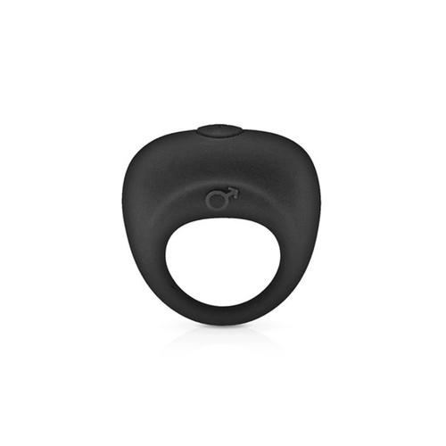 Vibrating Cockring Black Glamy