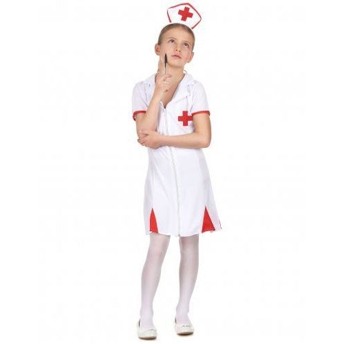 Déguisement Infirmière Fille, Taille 4 - 6 Ans (S)