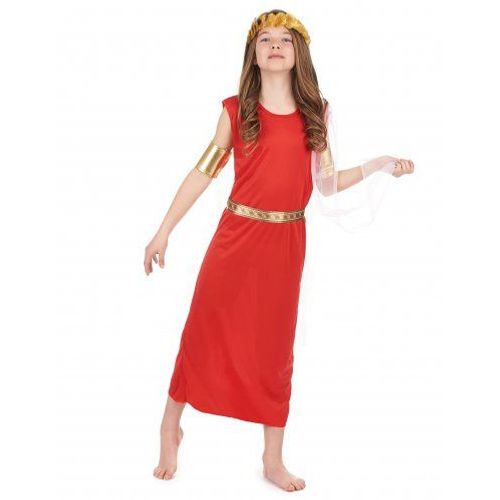 Déguisement Romaine Fille, Taille 10 - 12 Ans (L)