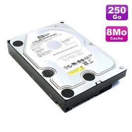 Disque Dur 250Go SATA 3.5" Western Digital AV WD2500AVJS-63TBA0 7200RPM 8Mo