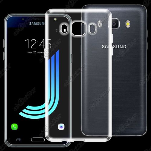 Ebeststar ® Pour Samsung Galaxy J5 2016 Sm-J510f - Housse Etui Coque Silicone Gel Souple Ultra Fine 0,5mm Et Invisible + Film, Couleur Transparent