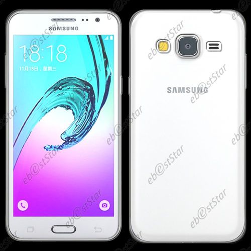 Ebeststar ® Film + Housse Coque Protection Silicone Gel Ultra Fine 0,5mm Etui Souple Pour Samsung Galaxy J3 2016 Sm-J320f, Couleur Transparent