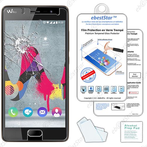 Ebeststar ® Pour Wiko U Feel Lite - Film Protection Écran Verre Trempé Anti Casse Anti-Rayures