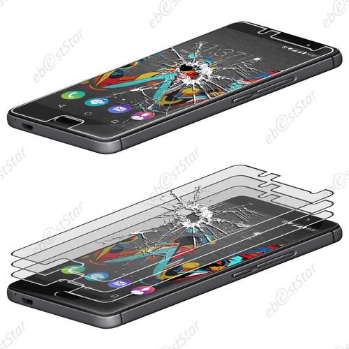 Ebeststar ® Lot X3 Verre Trempé Vitre Anti Casse Protecteur Écran Anti-Rayure Anti Choc Pour Wiko U Feel Lite