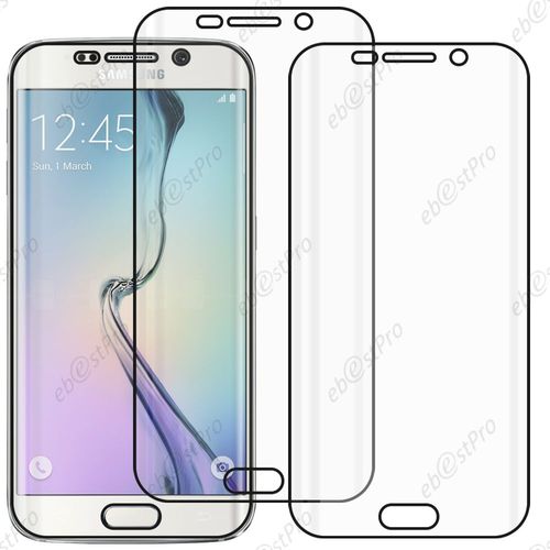 Ebeststar ® Pour Samsung Galaxy S6 Edge Sm-G925f G925 - Lot X3 Film Protection D'écran Incurve Protecteur Transparent