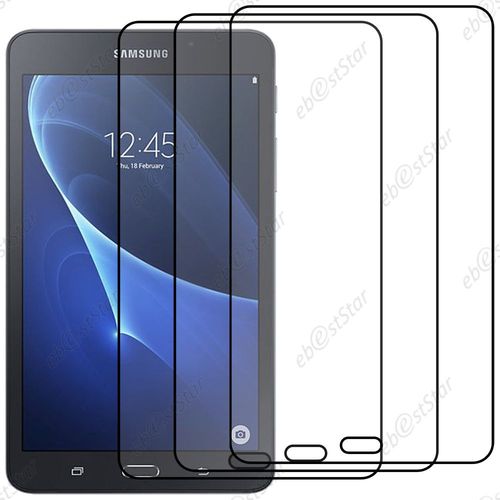 Ebeststar ® Pour Samsung Galaxy Tab A 2016 7.0 T280 T285 - Lot X3 Film Protection D'écran Anti Rayures Protecteur Transparent