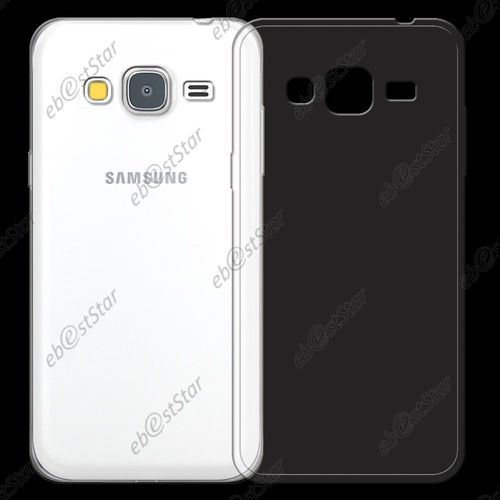 Ebeststar ®  Coque Silicone Gel Ultra Fine Housse Etui Souple Pour Samsung Galaxy J3 2016 Sm-J320f + Film, Couleur Transparent