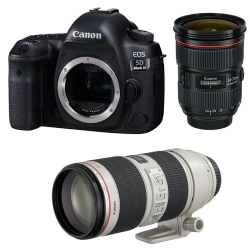 CANON EOS 5D MARK IV + 24-70 II L USM + 70-200 IS USM II
