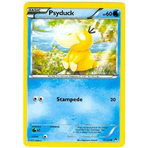 Carte Pokemon - Psykokwak - Pv 60 - 16/122 - Commune - Vf