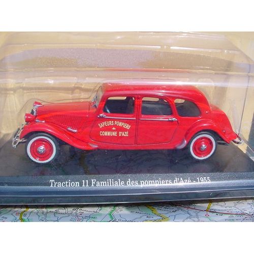 Collection La Saga Des Tractions Citroen 11 Familiale Pompiers 1955 N/B-Atlas