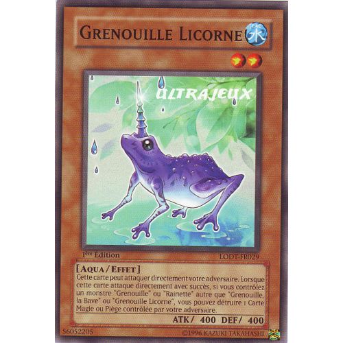Yu-Gi-Oh! - Lodt-Fr029 - Grenouille Licorne - Commune