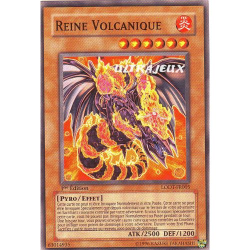 Yu-Gi-Oh! - Lodt-Fr005 - Reine Volcanique - Commune