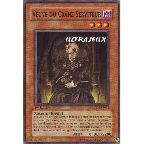 Yu-Gi-Oh! - Lodt-Fr038 - Veuve Du Crâne Serviteur - Commune