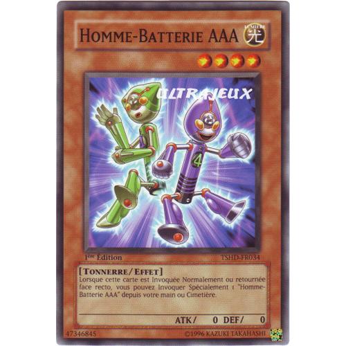 Yu-Gi-Oh! - Tshd-Fr034 - Homme-Batterie Aaa - Commune