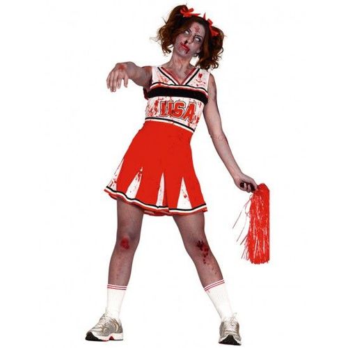 Déguisement Pom-Pom Girl Zombie Adulte