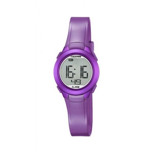 Montre Calypso Ados Résine Violet K5677/2 Sport 10 Atm