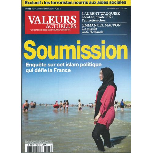 Valeurs Actuelles N°4162 - Soumission.