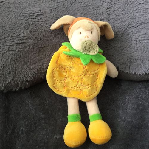 Lutin Doudou Et Compagnie Jaune Col Vert