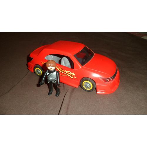 Voiture Tunning Playmobil Et Son Pilote 