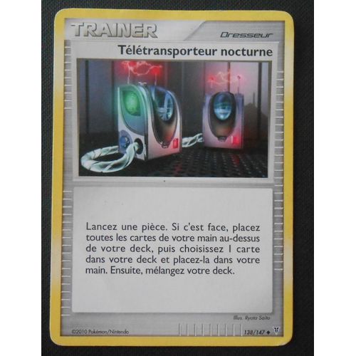 Pokémon - 138/147 - Platine - Vainqueurs Suprême - Télétransporteur Nocturne - Peu Commune