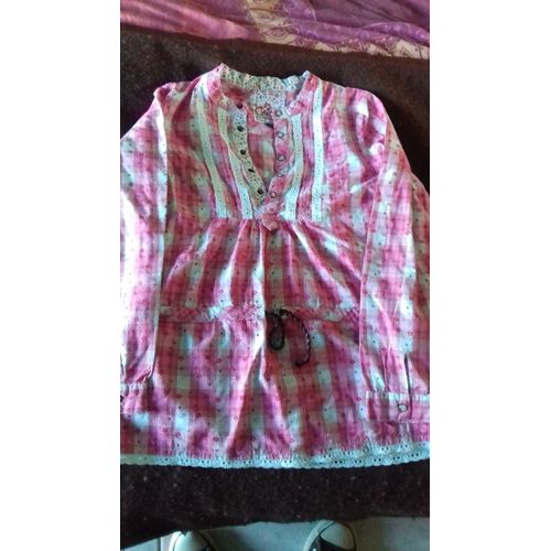 Tunique Miss Creek Tunique Coton 10 Ans Rose