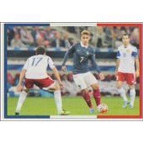 Autocollant Sticker Image Panini Fiers D'être Bleus 3 / Carrefour 2016