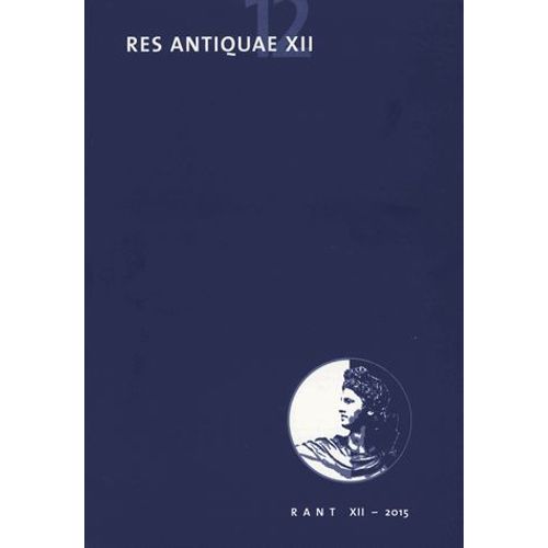 Res Antiquae N° 12, 2015