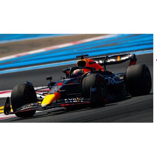 Minichamps 1/43 417221201 Red Bull Rb18 - Winner French Gp 2022 (M. Verstappen) Diecast Modelcar-Minichamps