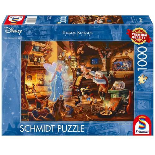 Puzzles Disney, Geppettos Pinocchio, 1000 Pcs