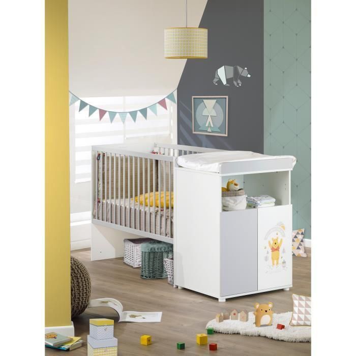 Winnie Lit Combine Bebe Evolutif Fun Chambre Decoration Bebe Rakuten