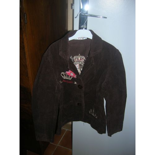 Veste Blackcat Coton 10 Ans Marron
