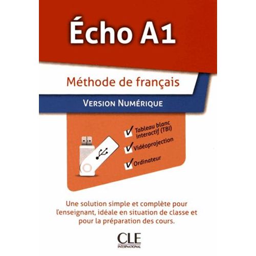Echo A1 - Version Numérique (1clé Usb)
