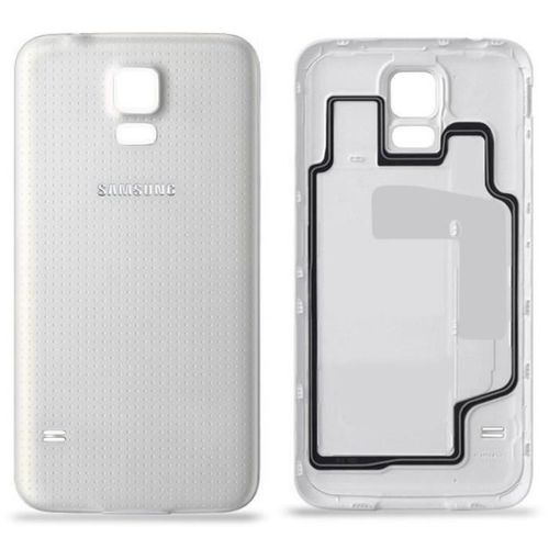 Coque Arrière / Cache Batterie Samsung Galaxy S 5 ( I 9600 ) Blanc