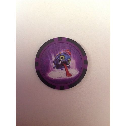 Jeton Skylanders Wrecking Ball (Violet Type Magie)