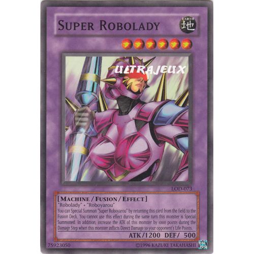 Yu-Gi-Oh! - Lod-073 - Super Robolady - Commune