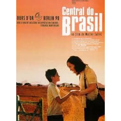 Affiche De Cinéma Pliée (120x160cm) Central Do Brasil De Walter Salles.