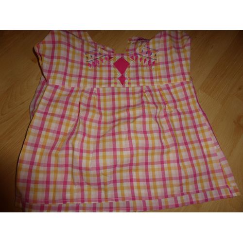 Chemise Lisa Rose Chemise Manches Courtes Coton 5 Ans Imprimé
