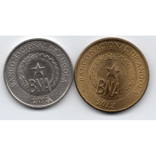 Angola 1 Est 50 Centimes  Kwanzas 2012