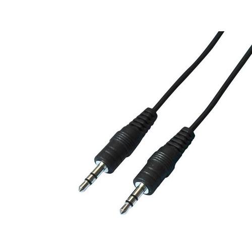 CLA075.1 Cable audio jack 0.75m male/male