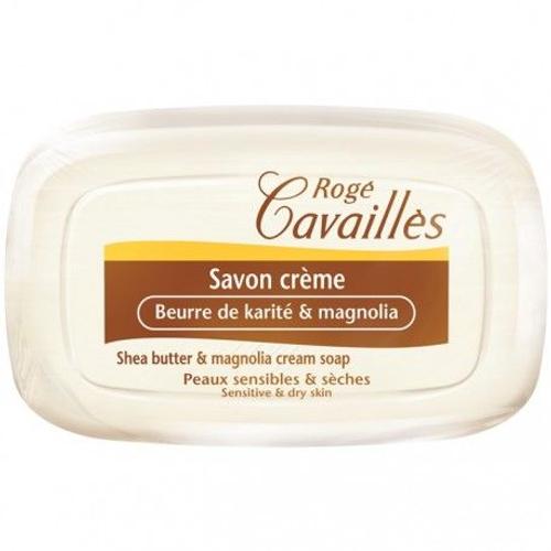 Rogé Cavailles Savon Crème Beurre De Karité Et Magnolia - 115g 