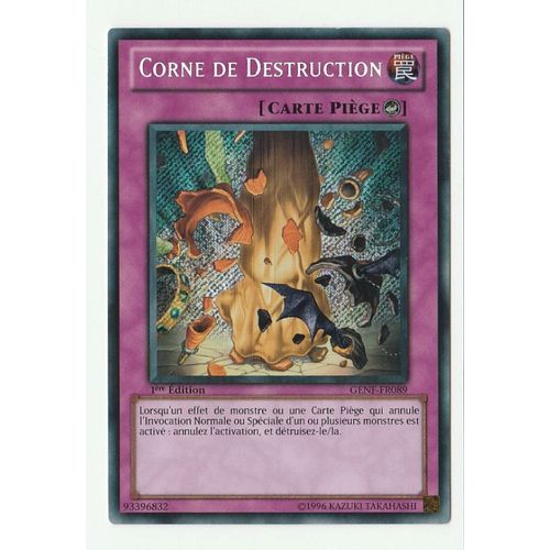 Yu-Gi-Oh! - Genf-Fr089 - Corne De Destruction - Secret Rare