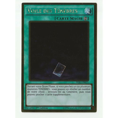 Yu-Gi-Oh! - Pgl2-Fr071 - Voile Des Ténèbres - Gold Rare