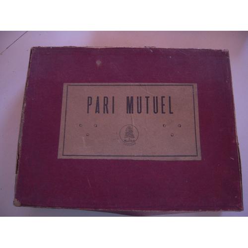 Jeu "Pari Mutuel "