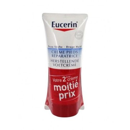 Eucerin Crème Pieds Réparatrice 10% Urée Lot De 2 X 100 Ml 