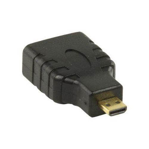 Valueline - Adaptateur HDMI - HDMI femelle pour 19 pin micro HDMI Type D mâle - noir